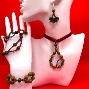 Jade and Crystals Bracelet